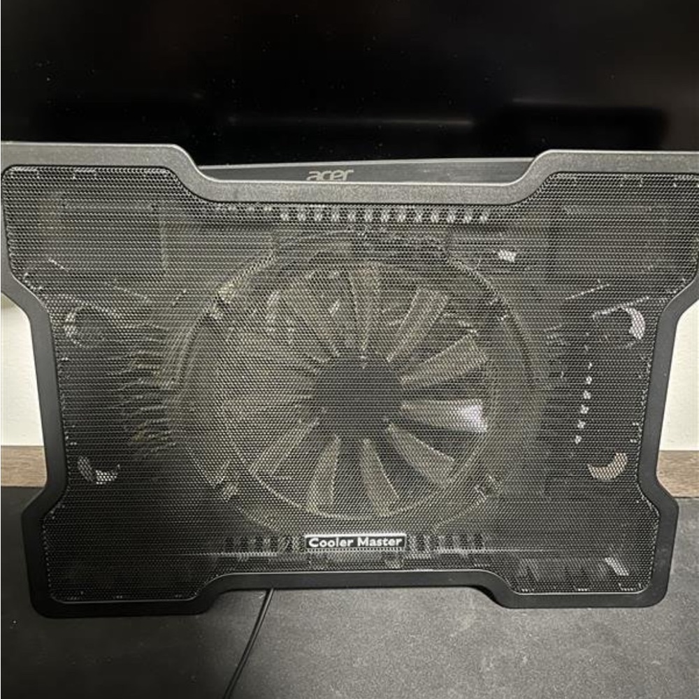 Black Laptop Cooling Pad